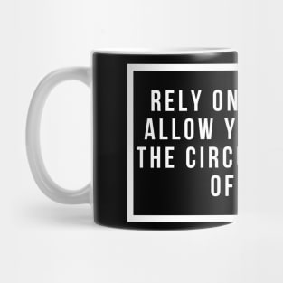 Rely On God Mug